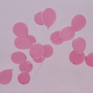 pink balloons